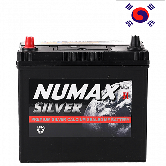 ���� ������������ NUMAX Silver 6CT 55Ah L+ 480A EN 231x127x220 ����. ��. ���������